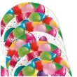 talerzyki papierowe balony maki 18 cm 8 szt