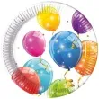 talerzyki papierowe balony sparkling balloons 23 cm 8 szt