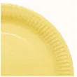 talerzyki papierowe buttercup zolty amscan 23 cm 8 szt