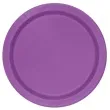 talerzyki papierowe classic fioletowy unique 23 cm 16 szt