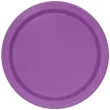 talerzyki papierowe classic fioletowy unique 23 cm 8 szt