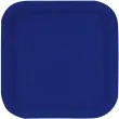 talerzyki papierowe classic kwadratowe granatowe unique 23 cm 14 szt
