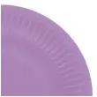 talerzyki papierowe classic okragle godan lawendowy 18 cm 6 szt