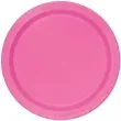 talerzyki papierowe classic rozowy unique 23 cm 8 szt