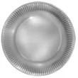 talerzyki papierowe classic srebrne maki 23 cm 8 szt