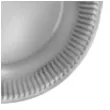 talerzyki papierowe classic srebrne maki 23 cm 8 szt