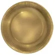 talerzyki papierowe classic zlote maki 18 cm 8 szt