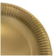 talerzyki papierowe classic zlote maki 23 cm 8 szt