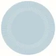 talerzyki papierowe clear sky blekitny amscan 23 cm 8 szt
