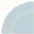 talerzyki papierowe clear sky blekitny amscan 23 cm 8 szt