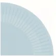 talerzyki papierowe clear sky blekitny amscan 23 cm 8 szt