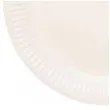 talerzyki papierowe coconut bialy amscan 23 cm 8 szt