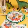 talerzyki papierowe dinozaury pd dino pd party 23 cm 8 szt