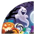 talerzyki papierowe dynie i duchy halloween guirca 23 cm 6szt