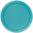 talerzyki papierowe eco classic niebieskie unique 23 cm 8 szt