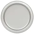 talerzyki papierowe eco classic srebrne unique 23 cm 16 szt
