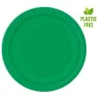 talerzyki papierowe eco classic zielony unique 23 cm 8 szt