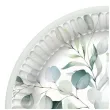 talerzyki papierowe eukaliptus bialy maki 18 cm 8 szt