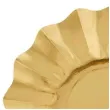 talerzyki papierowe falowane premium zlote givi italia 21 cm 8 szt