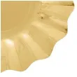 talerzyki papierowe falowane premium zlote givi italia 21 cm 8 szt