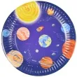 talerzyki papierowe galaxy granatowe arpex 18 cm 8 szt