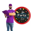 talerzyki papierowe gaming party procos 20 cm 8 szt