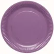 talerzyki papierowe grape fioletowy amscan 23 cm 8 szt