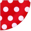talerzyki papierowe grochy czerwony fsopakowania 23 cm 8 szt