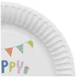 talerzyki papierowe happy birthday pastel mix 23 cm 8 szt