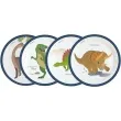 talerzyki papierowe happy dinosaur mix amscan 23 cm 8 szt
