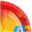 talerzyki papierowe hawajskie flamingi boland 23 cm 6 szt