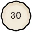 talerzyki papierowe jednorazowe na 30 urodziny hello 30 kremowe 18 cm 6 szt
