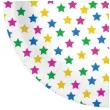 talerzyki papierowe kolorowe gwiazdki biale paw 23 cm 10 szt