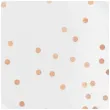 talerzyki papierowe kropki rozowo zlote biale partypal 18 cm 6 szt