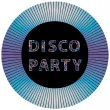 talerzyki papierowe kule disco party congee 18 cm 6 szt