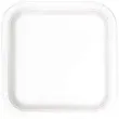 talerzyki papierowe kwadrat classic s biale 18 cm 16 szt