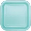talerzyki papierowe kwadrat classic s unique mietowe 18 cm 16 szt