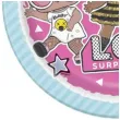 talerzyki papierowe lol surprise unique 23 cm 8 szt