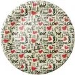 talerzyki papierowe love fsopakowania 23 cm 8 szt