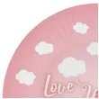 talerzyki papierowe love is in the air rozowy godan 18 cm 6 szt