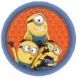 talerzyki papierowe minionki 22 8 cm 8 szt
