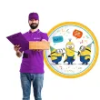 talerzyki papierowe minionki the rise of gru procos 23 cm 8 szt