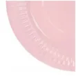 talerzyki papierowe monocolor rozowy jasny paw 18 cm 10 szt