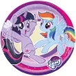 talerzyki papierowe my little pony 18 cm 8 szt