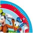 talerzyki papierowe myszka mickey rock the house procos 23 cm 8 szt