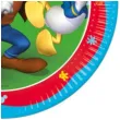 talerzyki papierowe myszka mickey rock the house procos 23 cm 8 szt