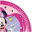 talerzyki papierowe myszka minnie rozowy procos 20 cm 8 szt