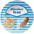 talerzyki papierowe oktoberfest folat 23 cm 8 szt