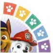 talerzyki papierowe paw patrol amscan 18 cm 8 szt