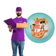 talerzyki papierowe pirat na statku santex 22 5 cm 10 szt